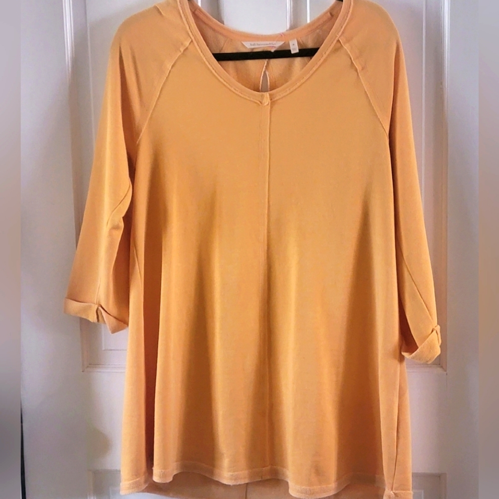 Soft Surroundings Soft Jersey Tunic Women's Medium